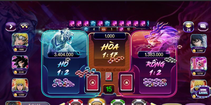 Tìm hiểu game Rồng Hổ tf88